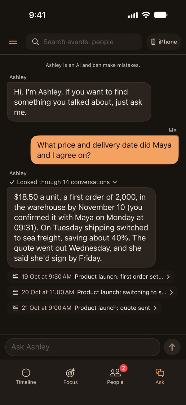 Ask Ashley: answers drawn from past conversations